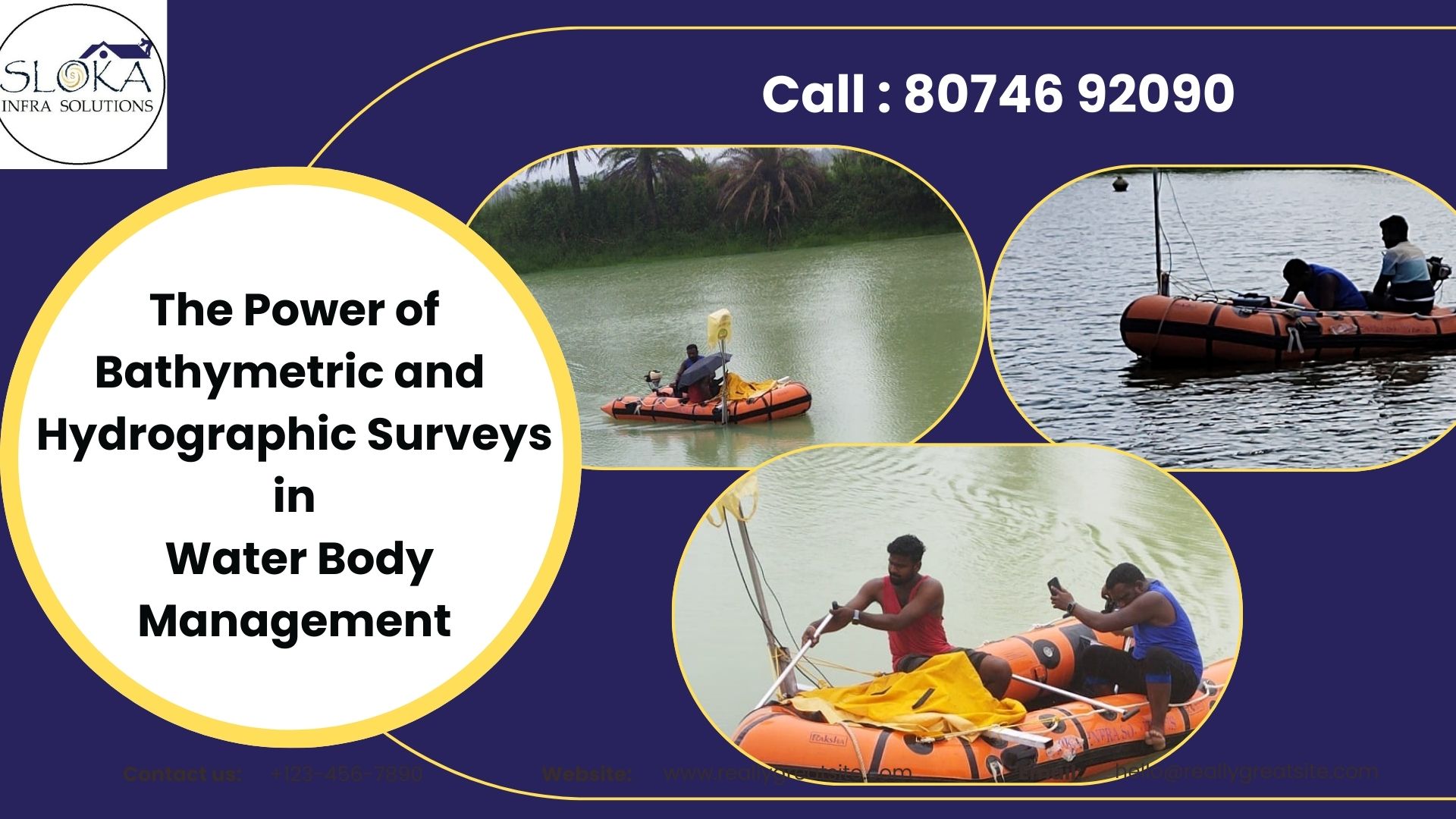 Bathymetric Survey for Water Bodies in India