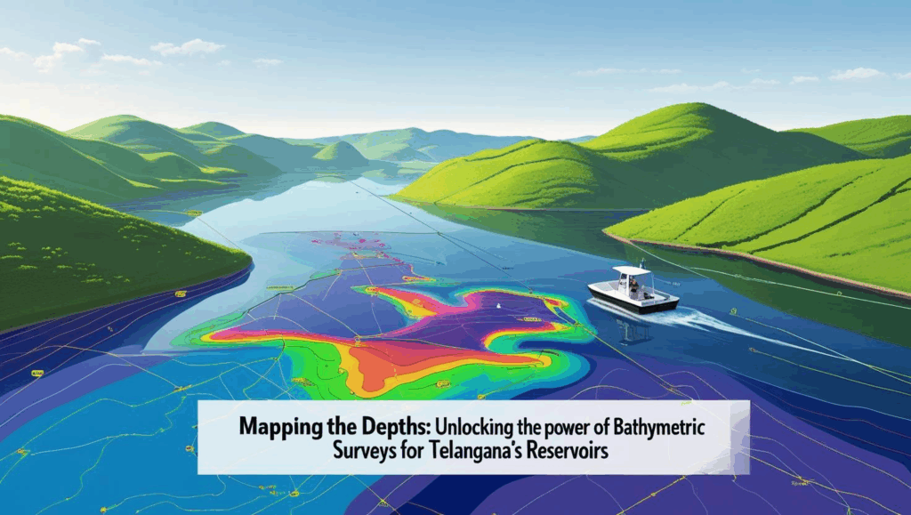 Bathymetric Survey for Reservoirs in Telangana