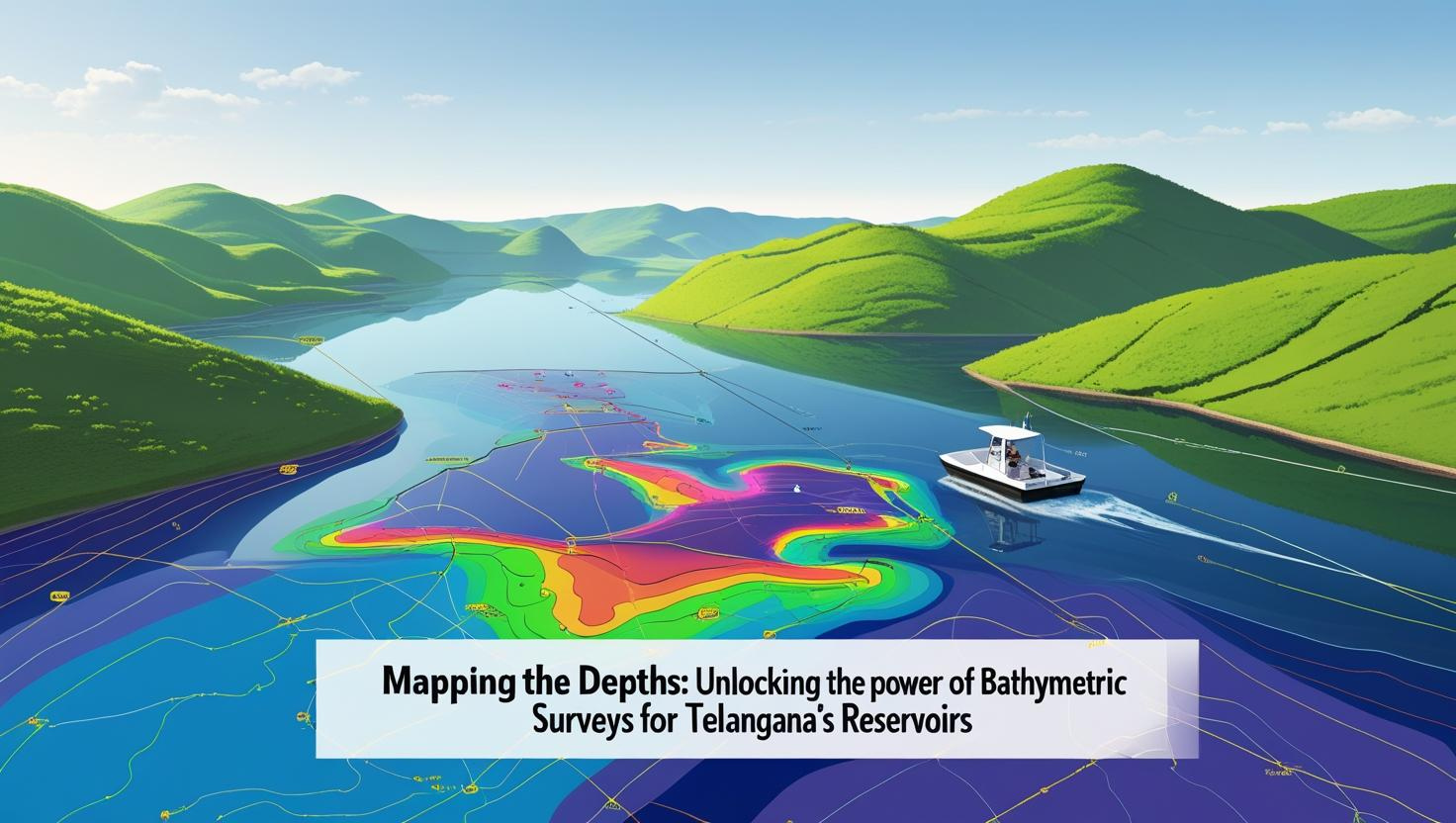 Bathymetric Survey for Reservoirs in Telangana