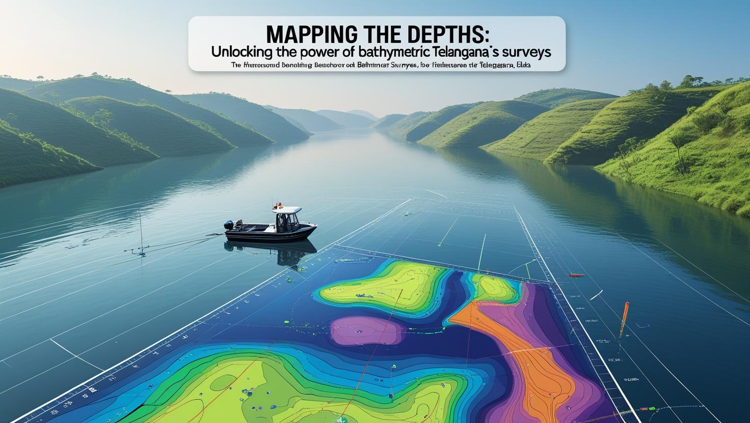 Bathymetric Survey for Reservoirs in Telangana