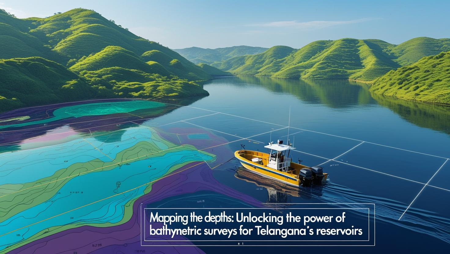 Bathymetric Survey for Reservoirs in Telangana
