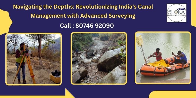 Bathymetric Survey for Canals in India