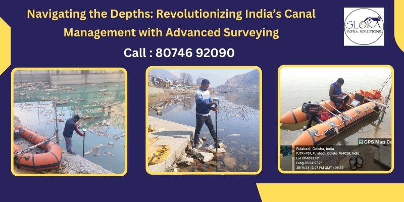 Hydrographic Survey for Canals in India
