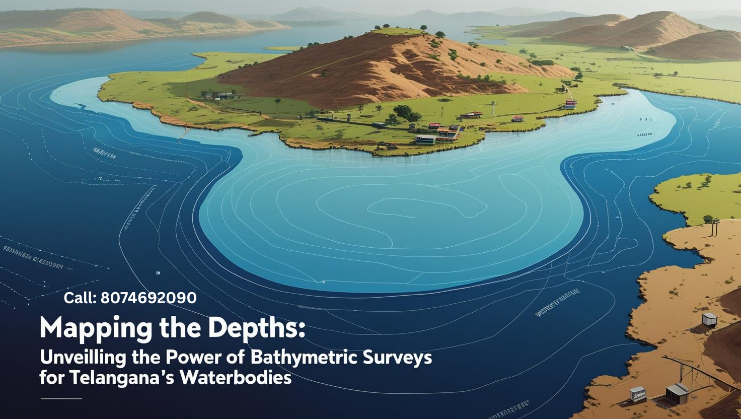 Bathymetric Survey for Waterbodies in Telangana