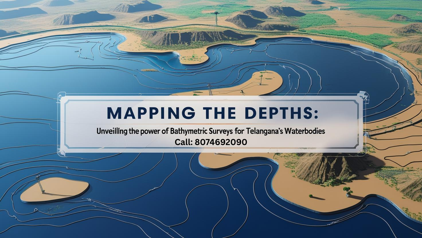 Bathymetric Survey for Waterbodies in Telangana