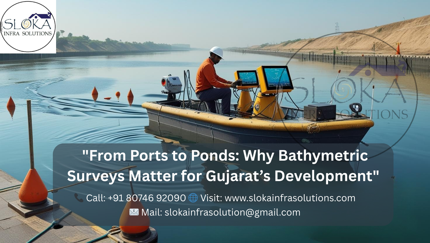 Bathymetric Survey in Gujarat 