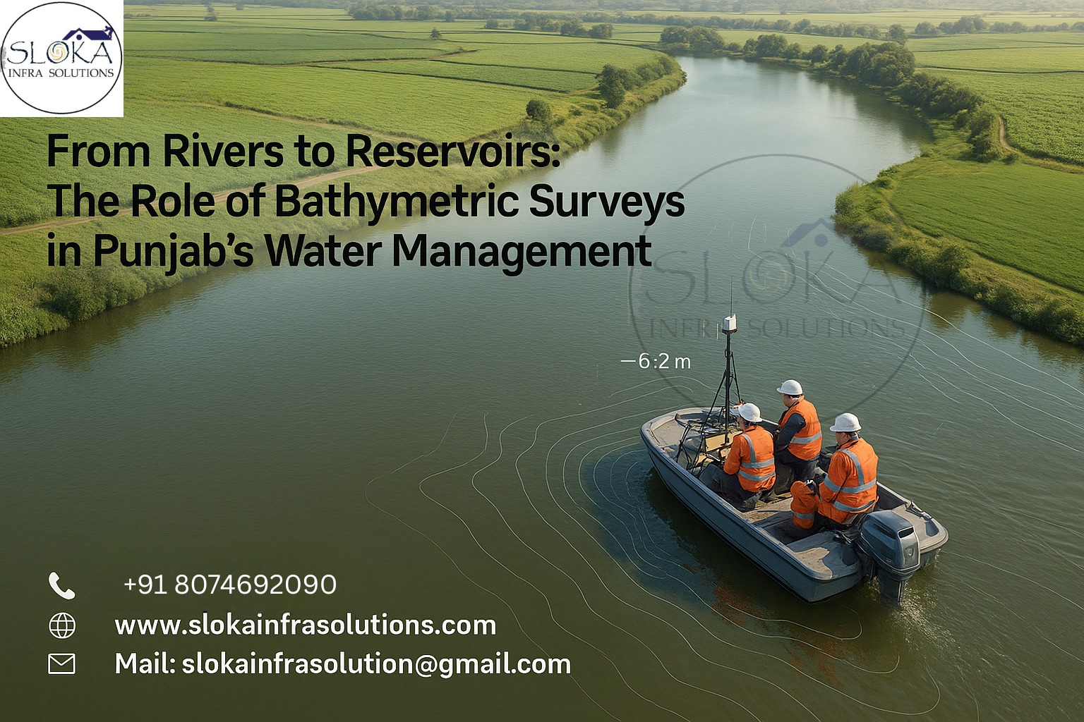Bathymetric Survey in Punjab