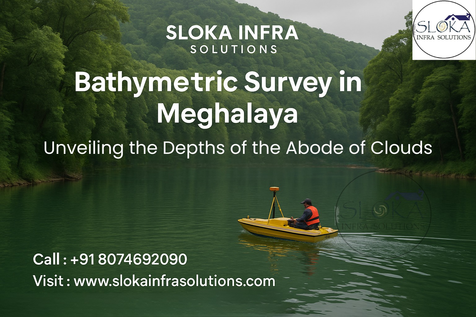 Bathymetric Survey in Meghalaya