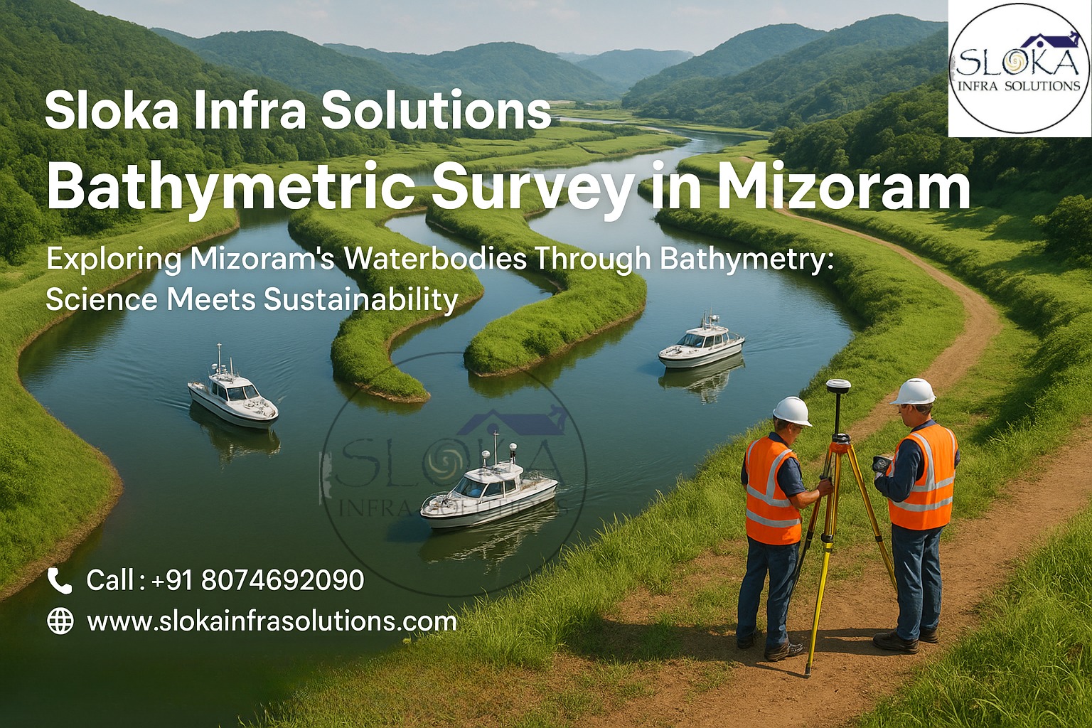 Bathymetric Survey in Mizoram