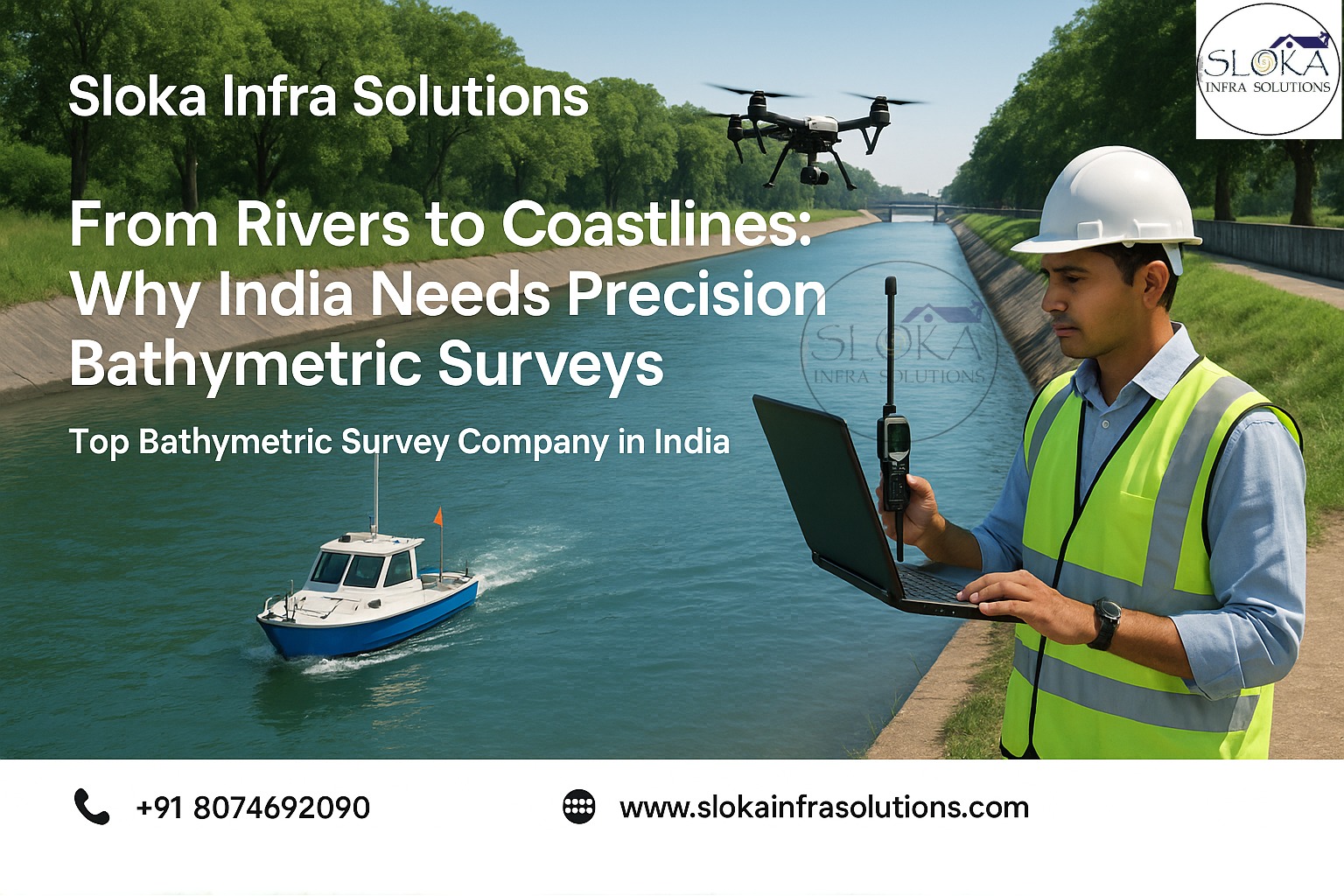 Top Bathymetric Survey Company in India