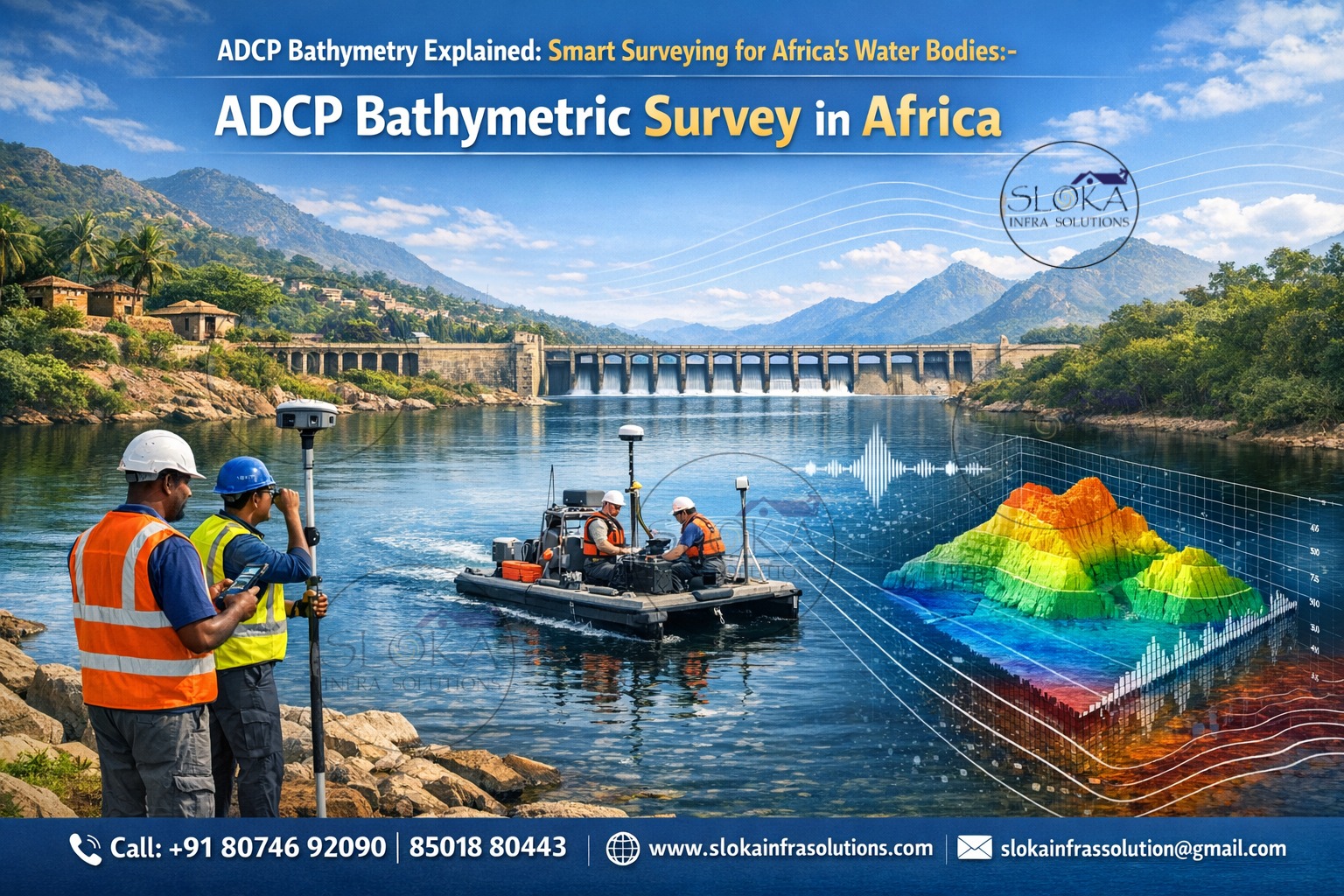 ADCP Bathymetric Survey in Africa