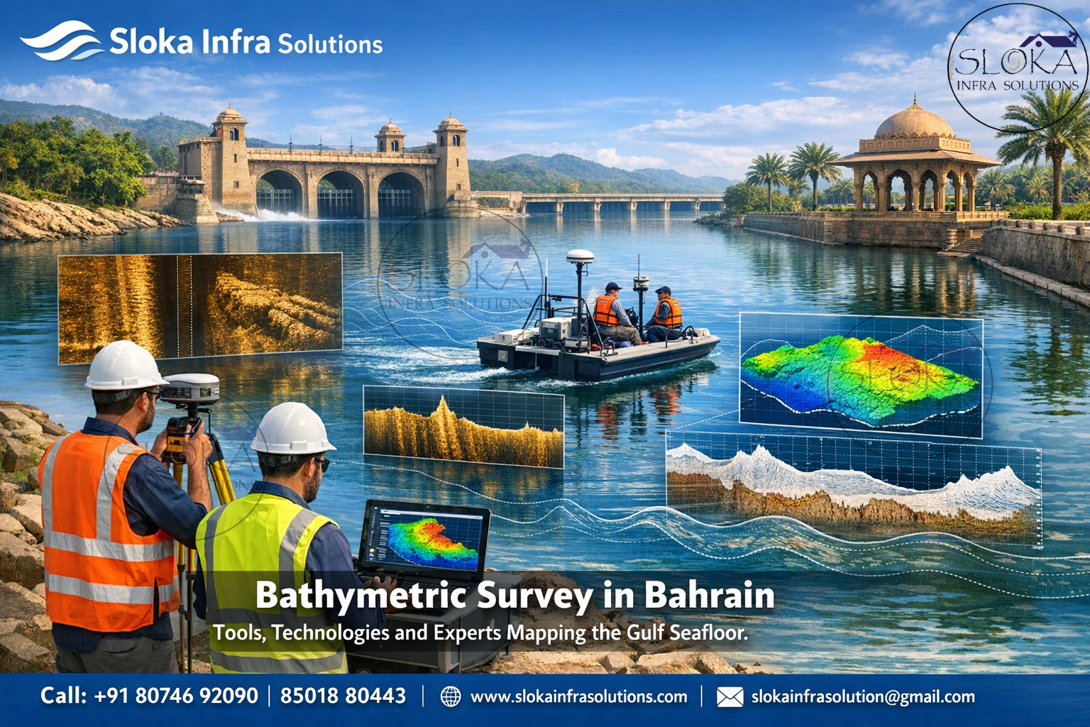 Bathymetric Survey in Bahrain