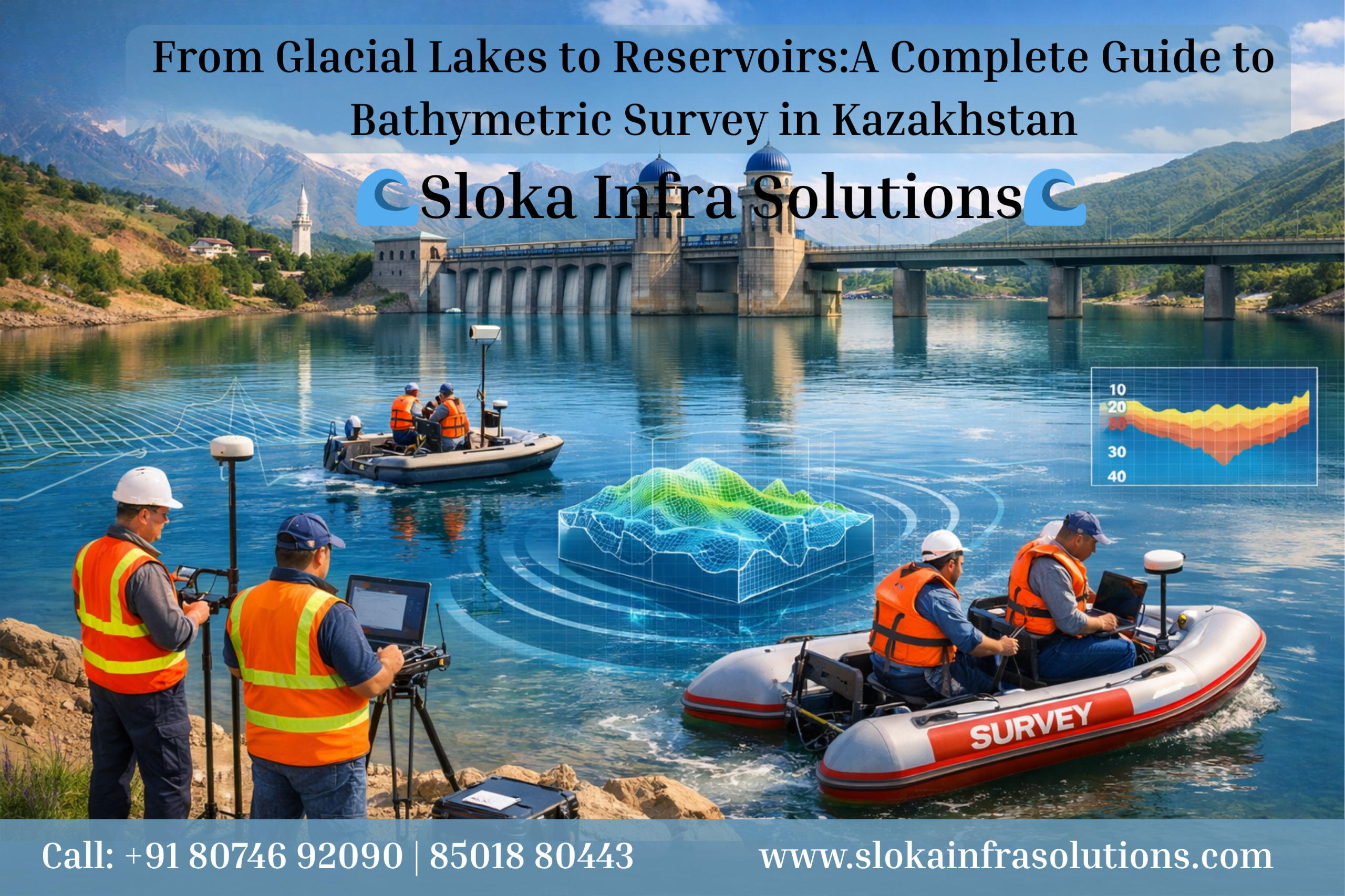 Bathymetric Survey in Kazakhstan