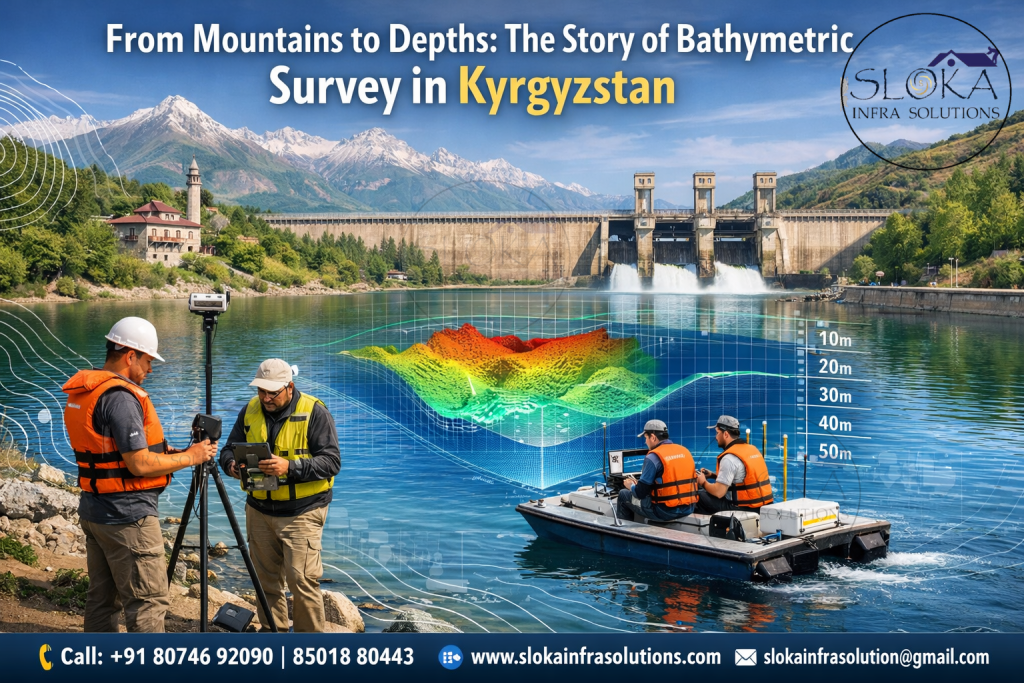 Bathymetric Survey in Kyrgyzstan | Call: +91 80746 92090