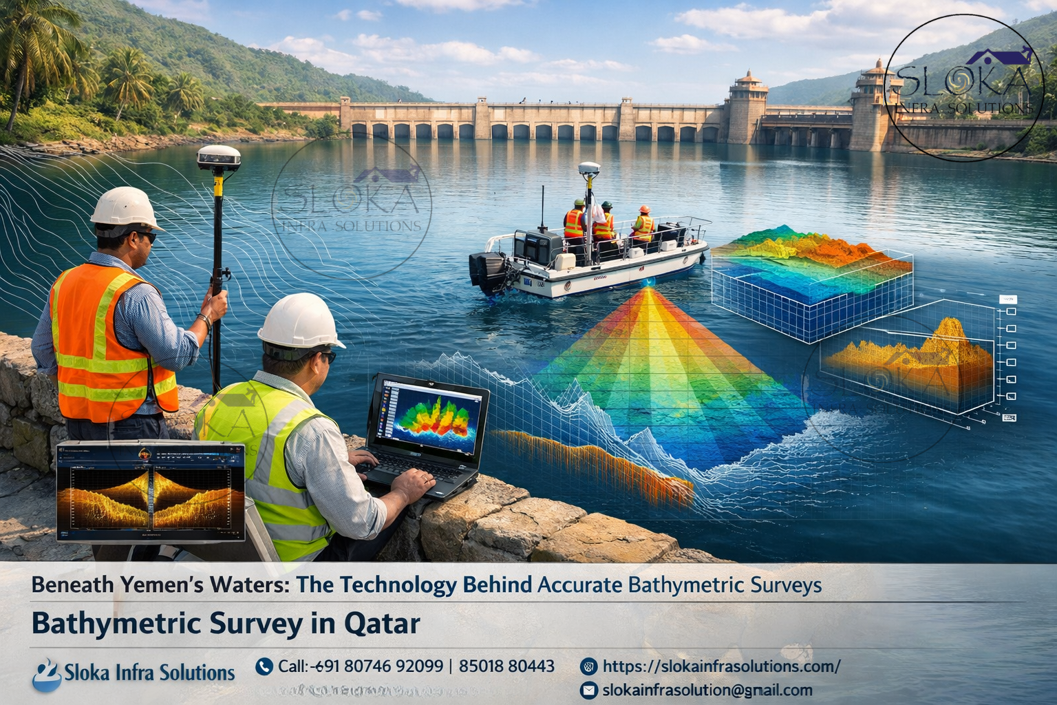 Bathymetric Survey in Qatar