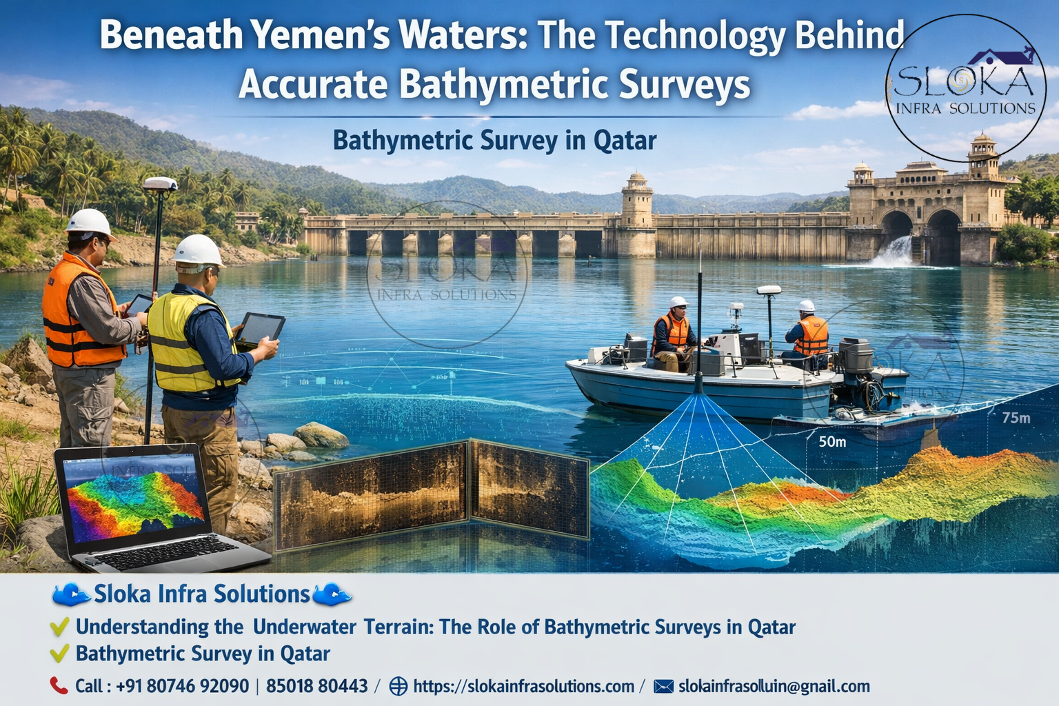 Bathymetric Survey in Qatar