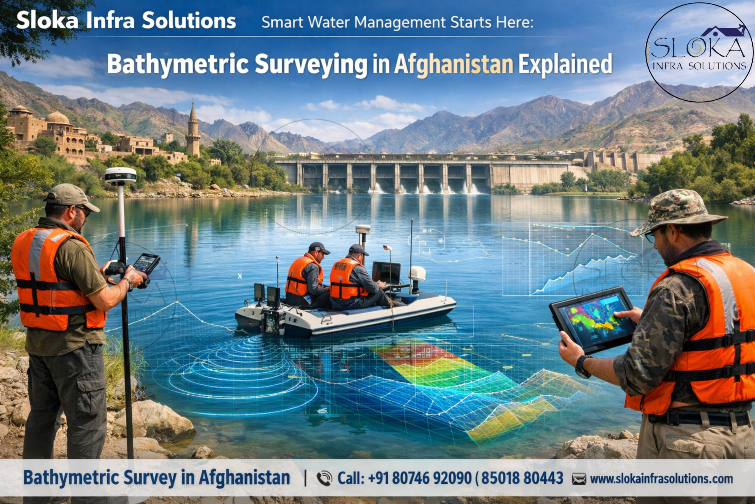 Bathymetric Survey in Afghanistan