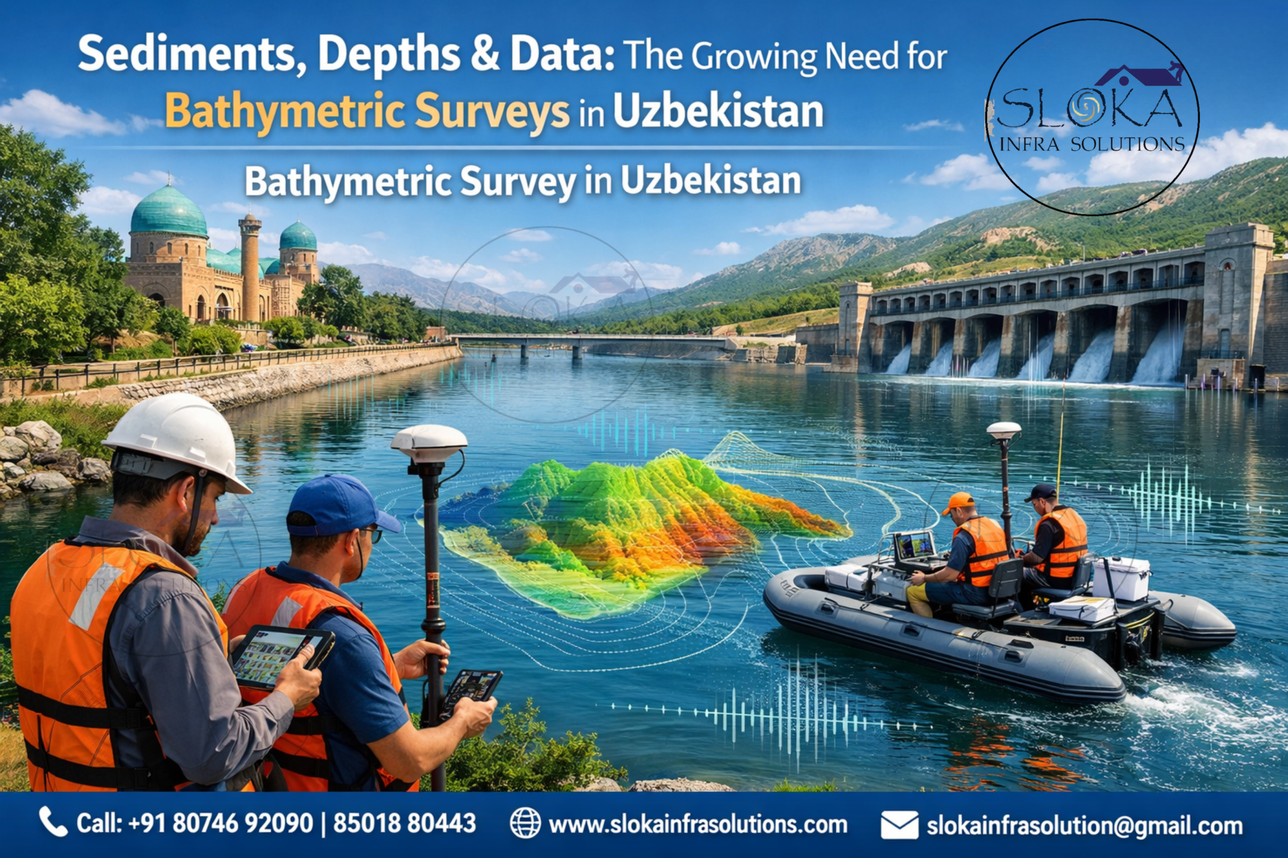 Bathymetric Survey in Uzbekistan