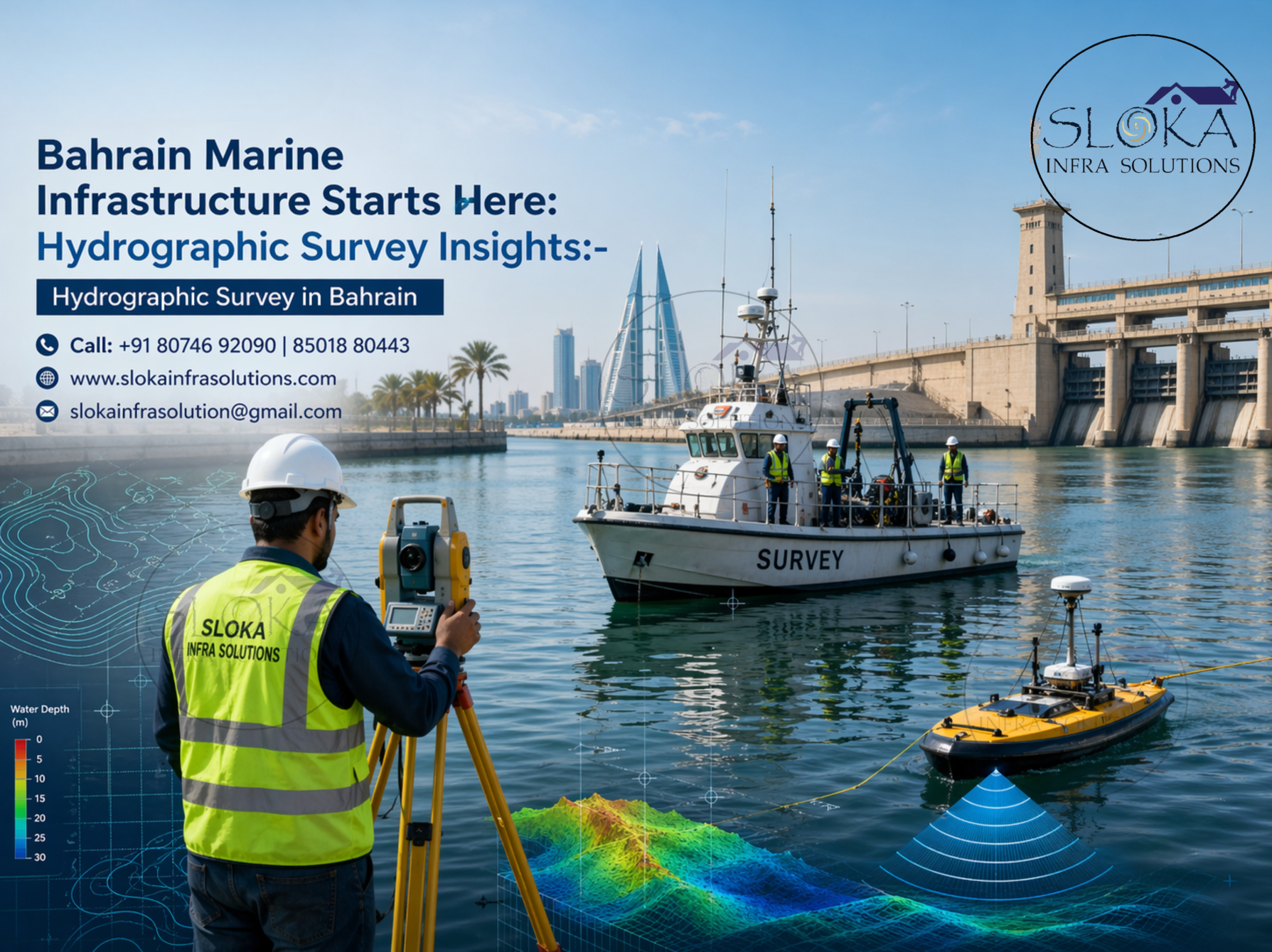 Hydrographic Survey in Bahrain