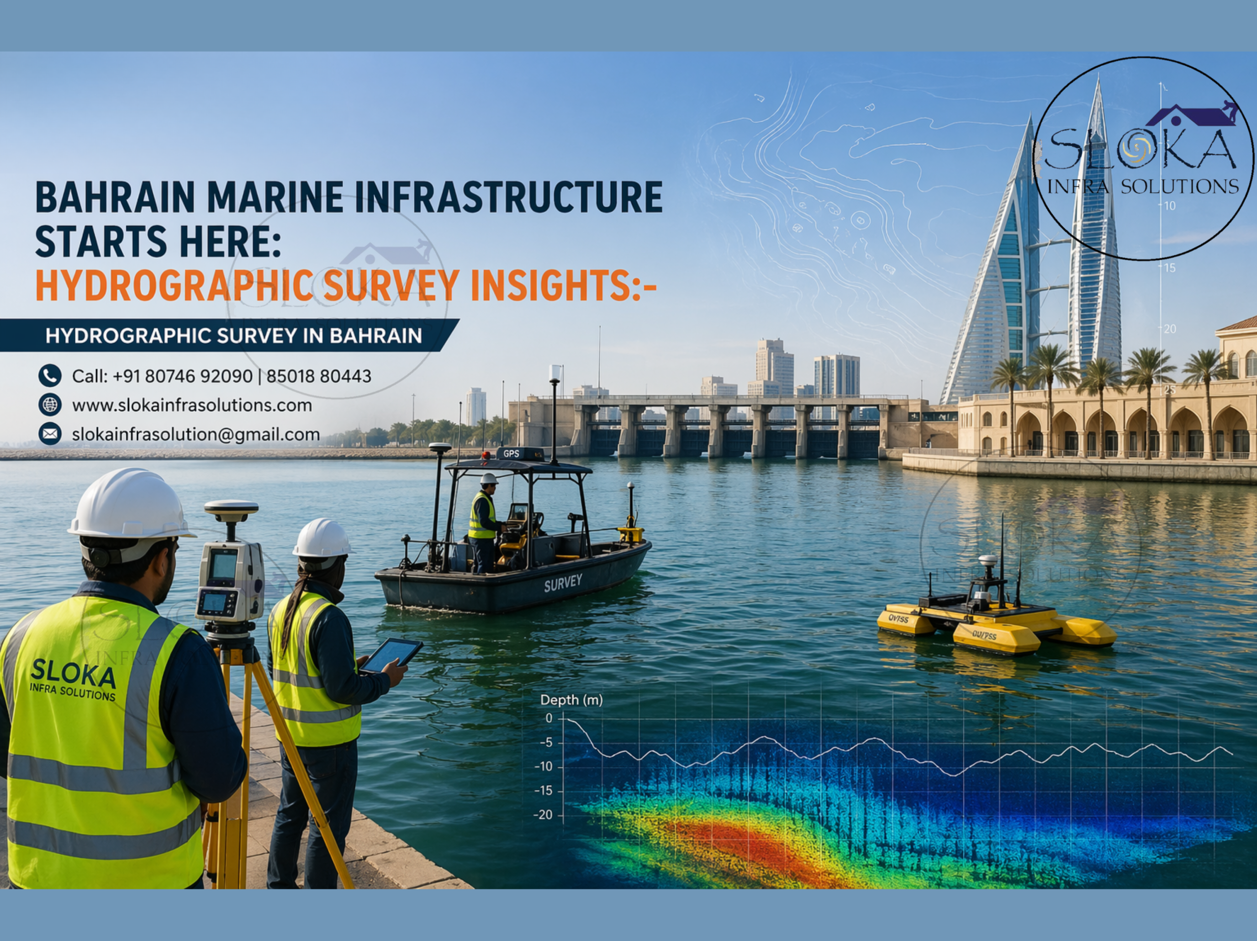 Hydrographic Survey in Bahrain