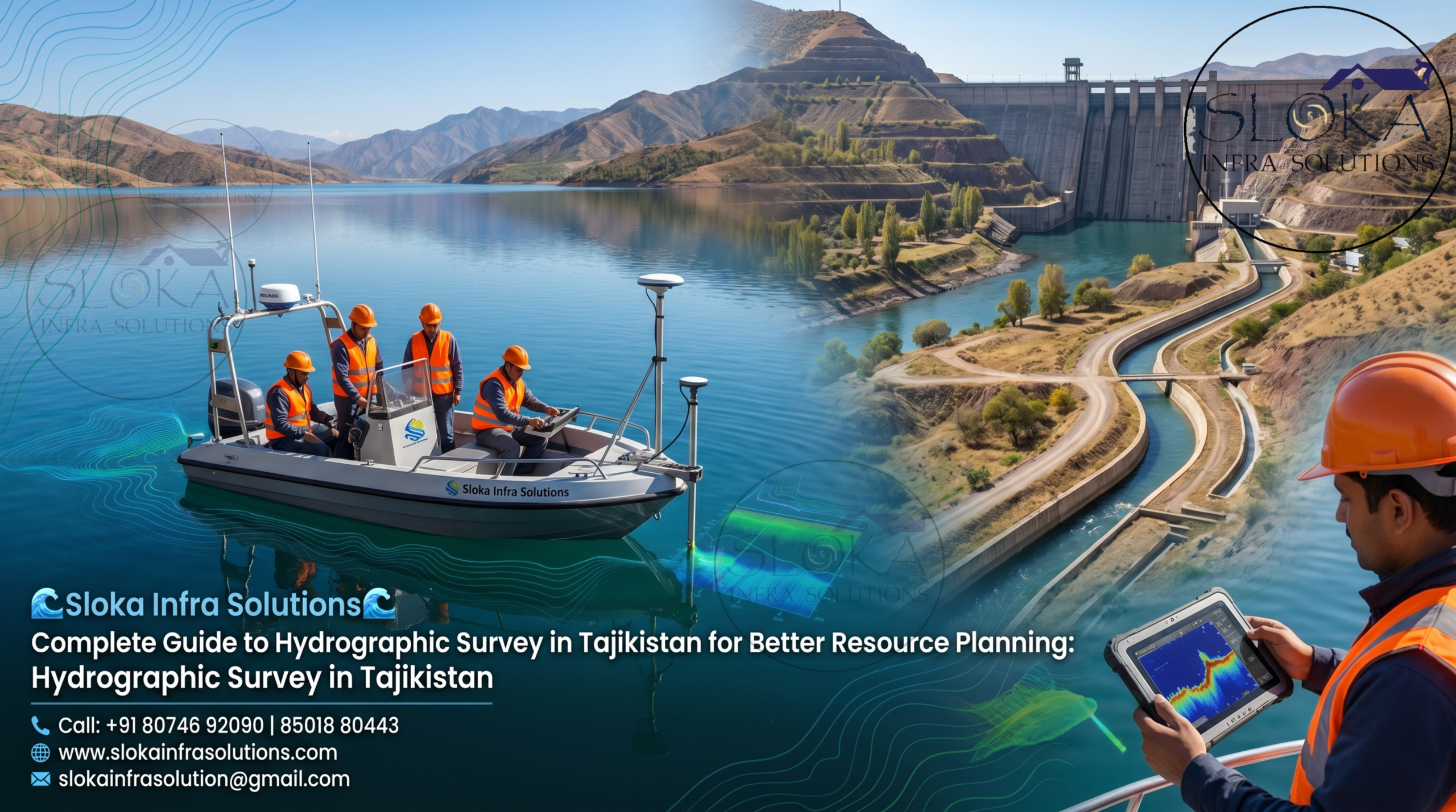 Hydrographic Survey in Tajikistan