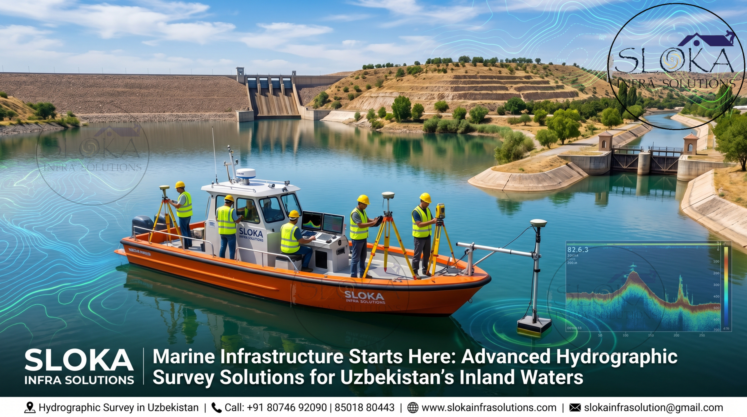 Hydrographic Survey in Uzbekistan