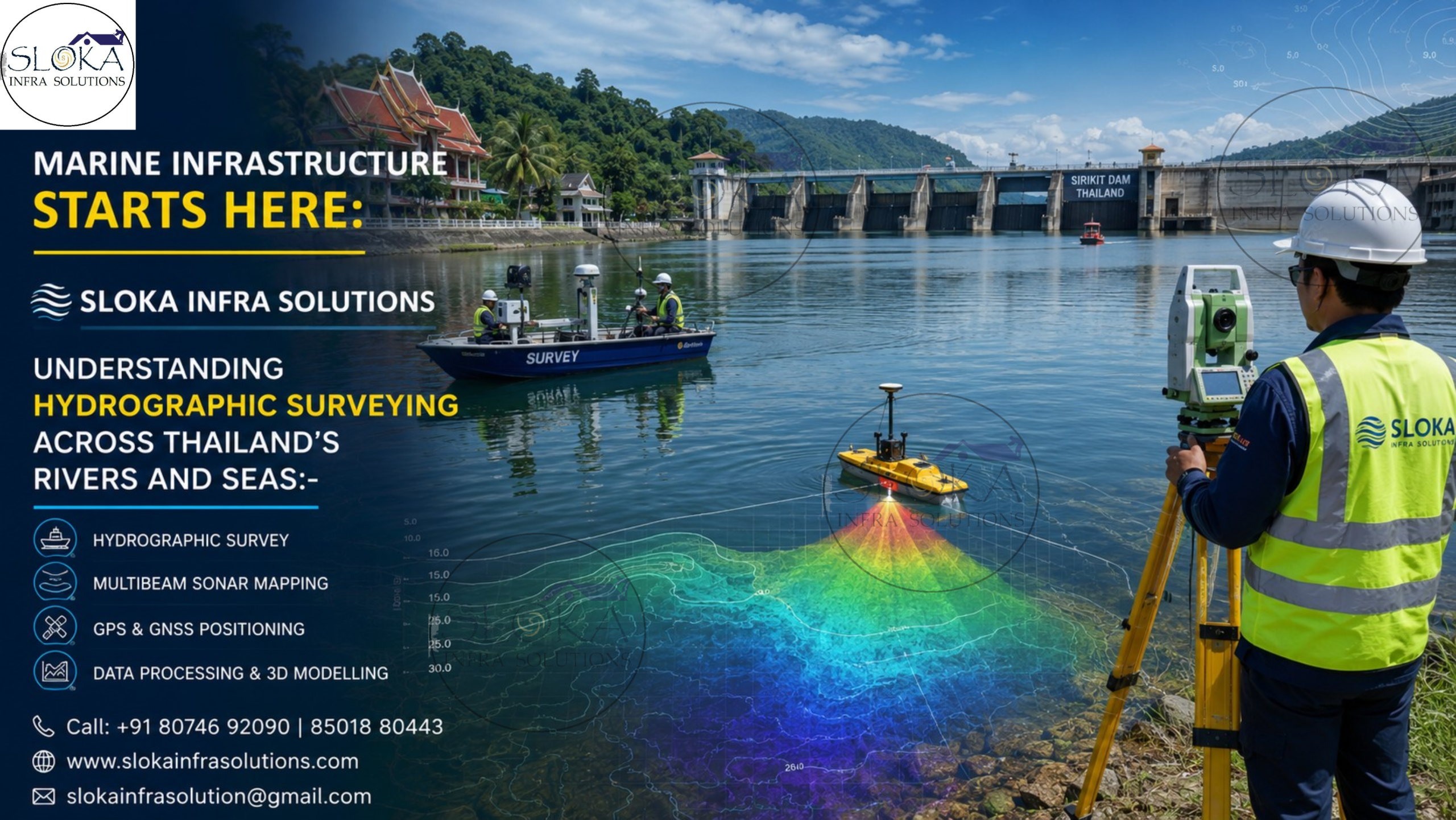 Hydrographic Survey in Thailand