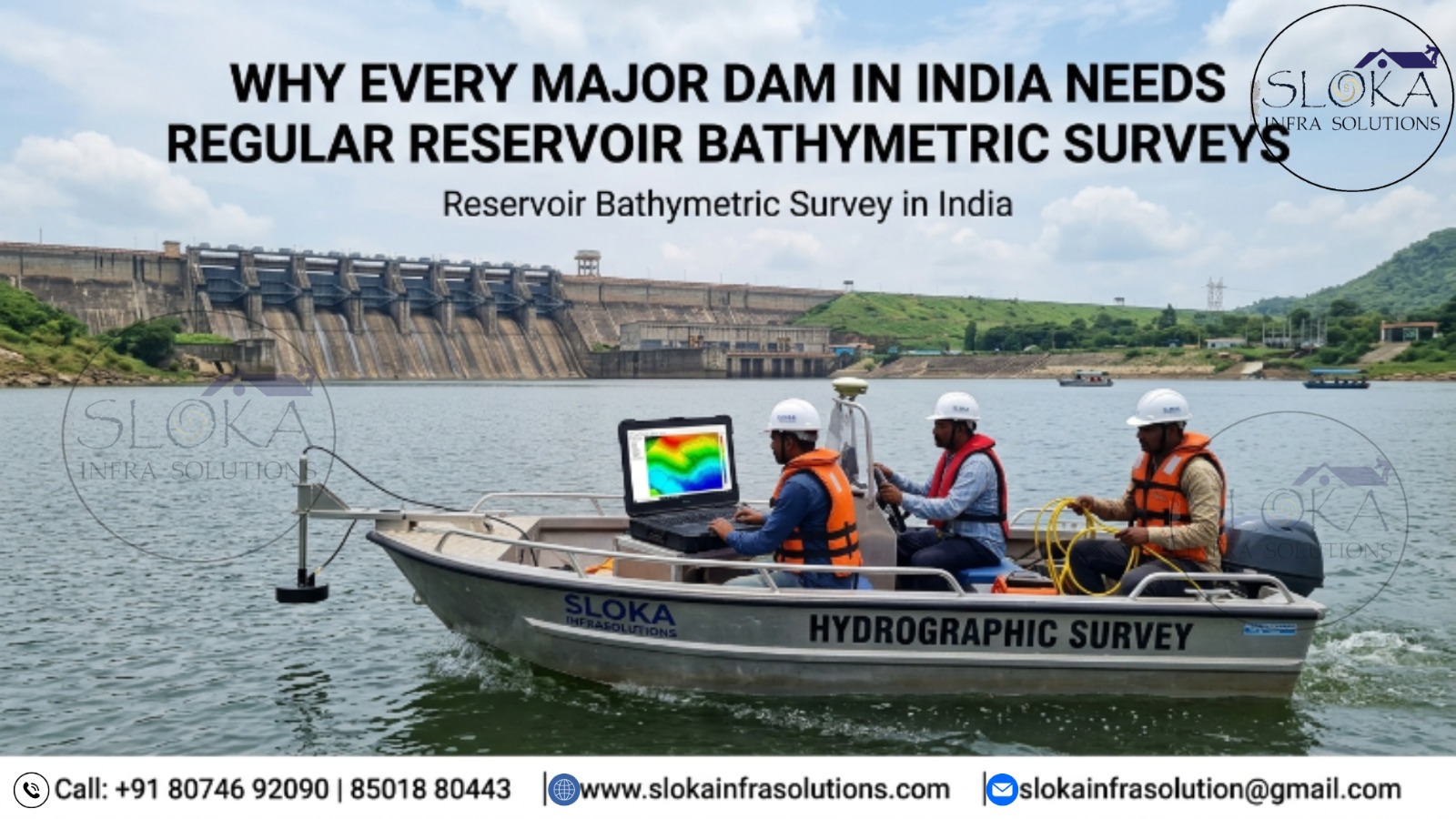 Reservoir Bathymetric Survey in India