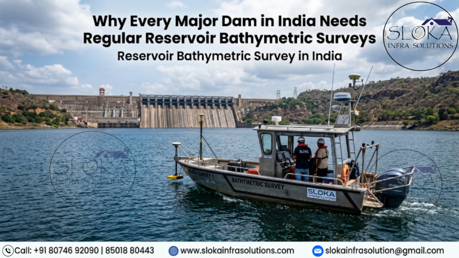 Reservoir Bathymetric Surveyor in India
