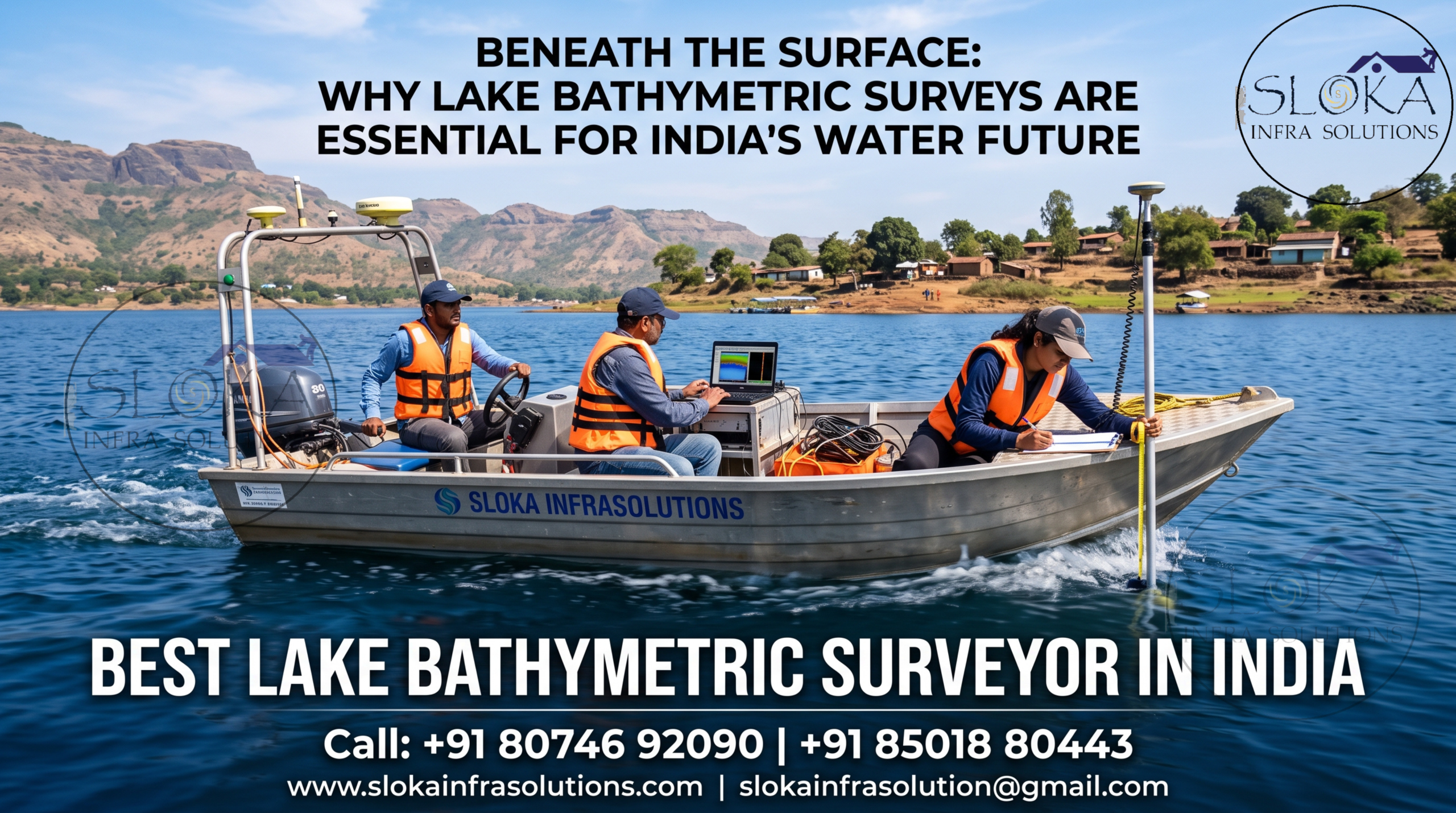 Best Lake Bathymetric Surveyor in India