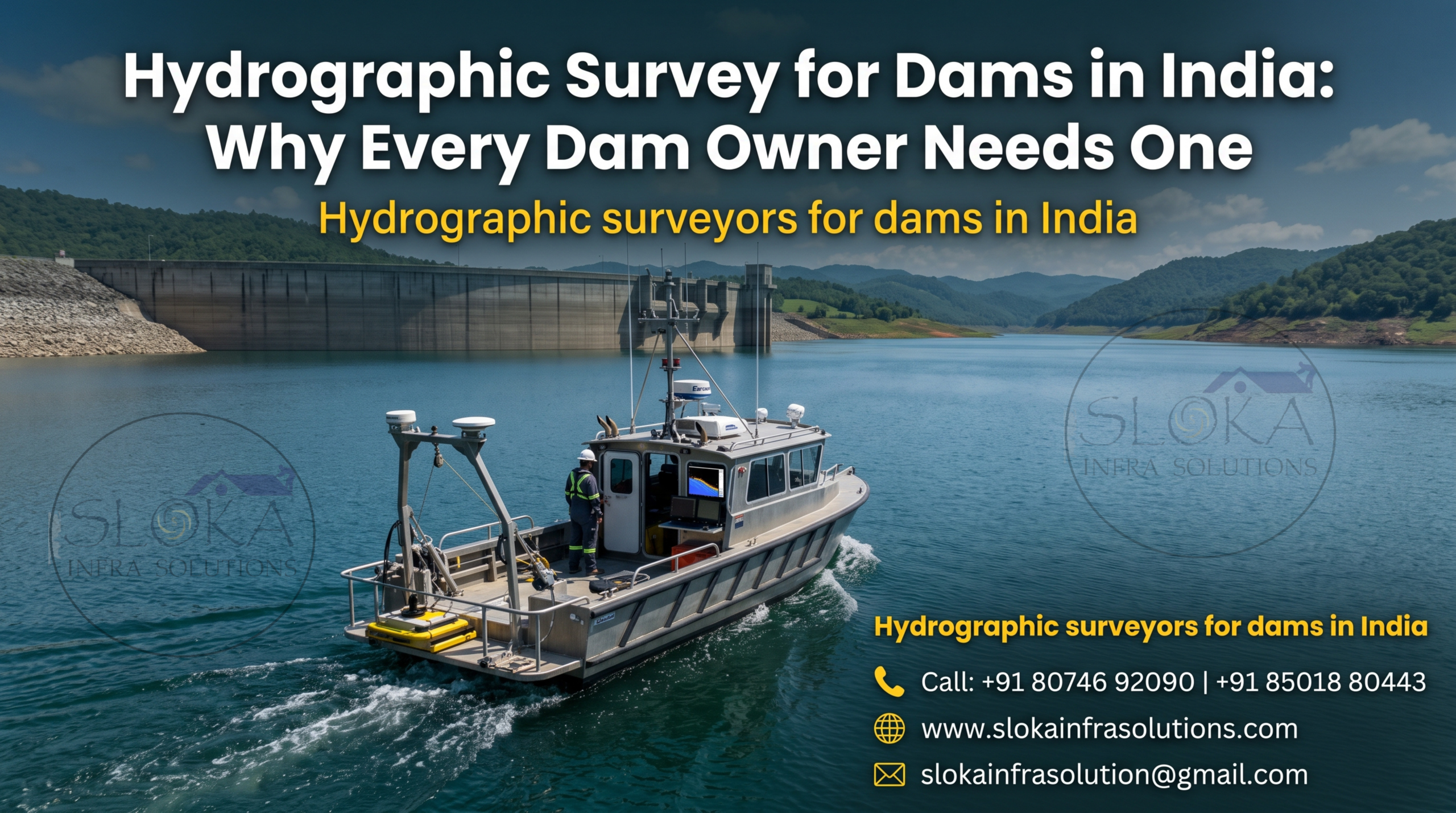 Hydrographic Survey For Dams In India 
