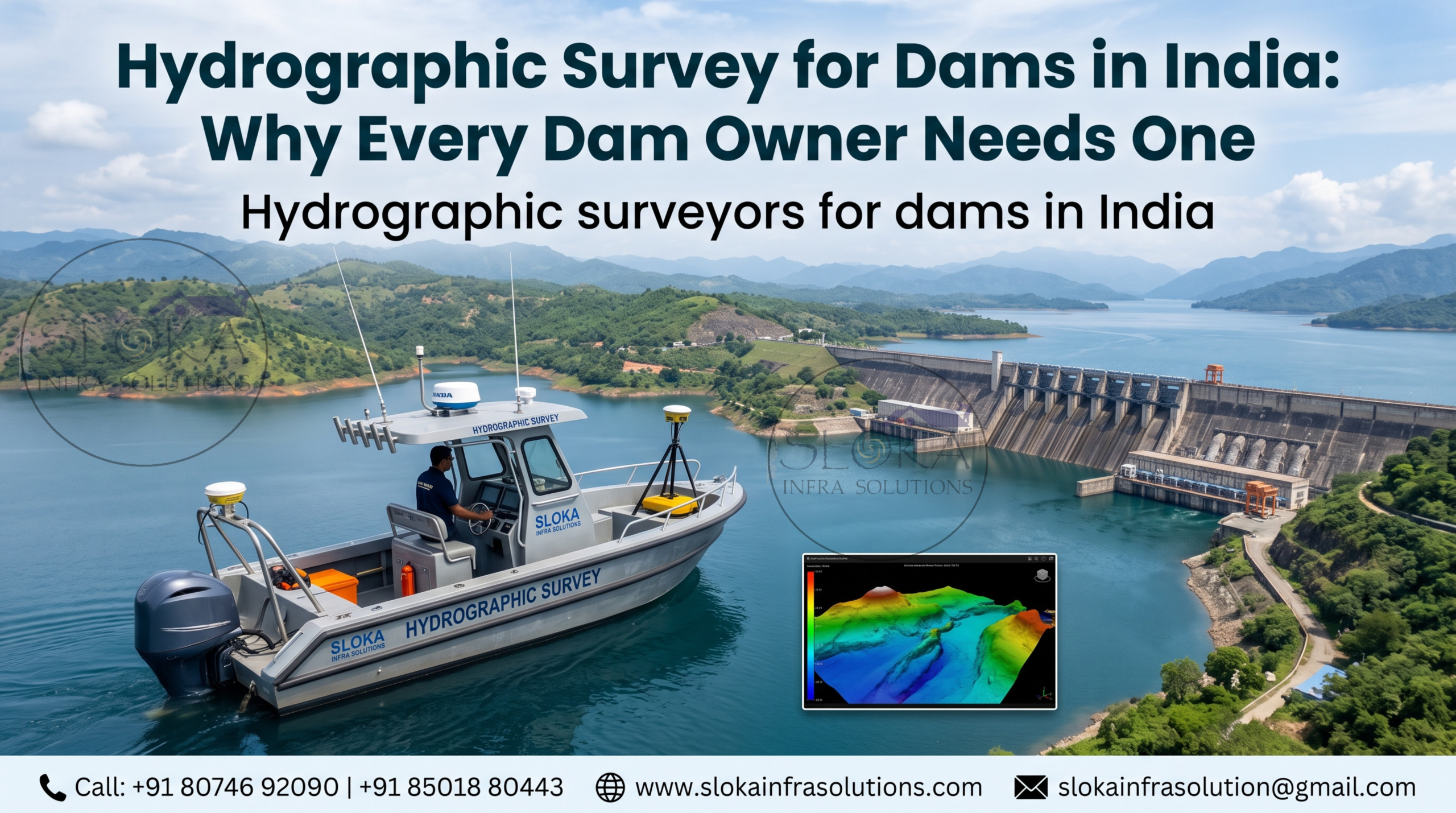 Hydrographic Survey For Dams In India