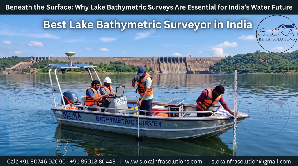 Lake Bathymetric Survey Services in India