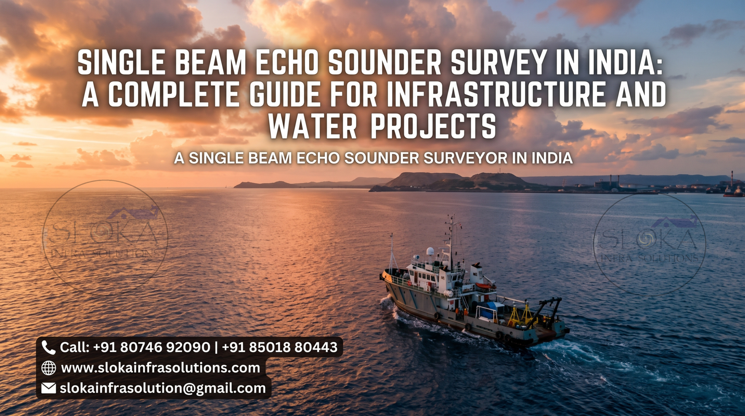 Single Beam Echo Sounder Surveyor In India