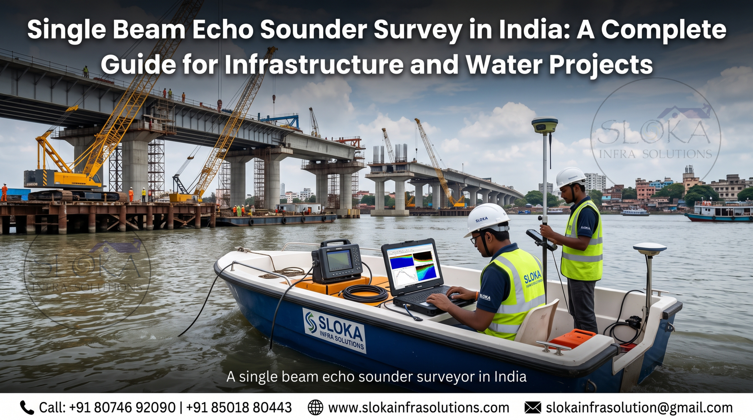 Single Beam Echo Sounder Surveyor In India