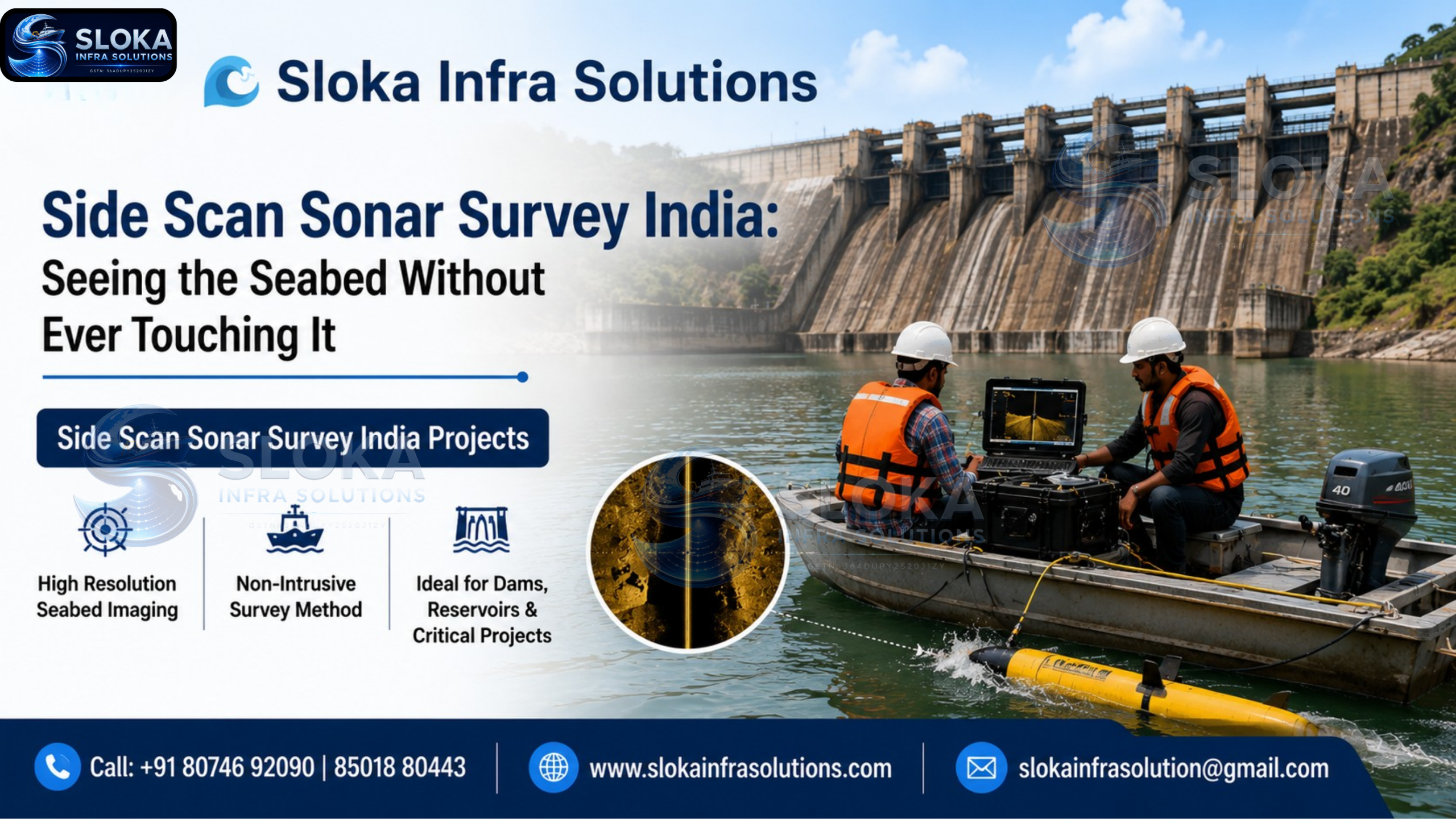 Side Scan Sonar Survey India Projects