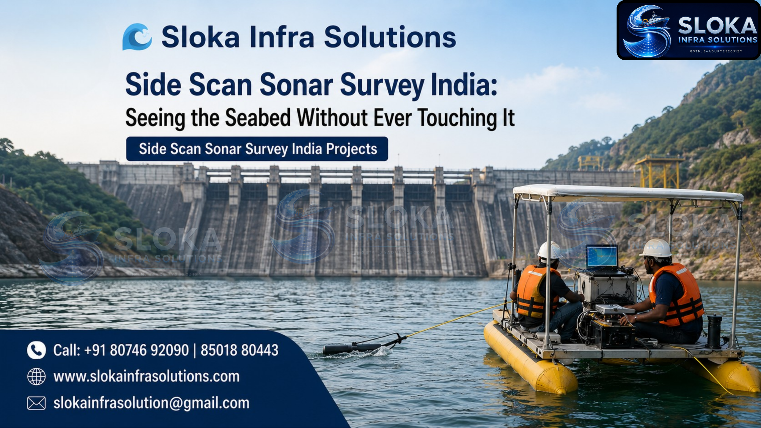 Side Scan Sonar Survey India Projects