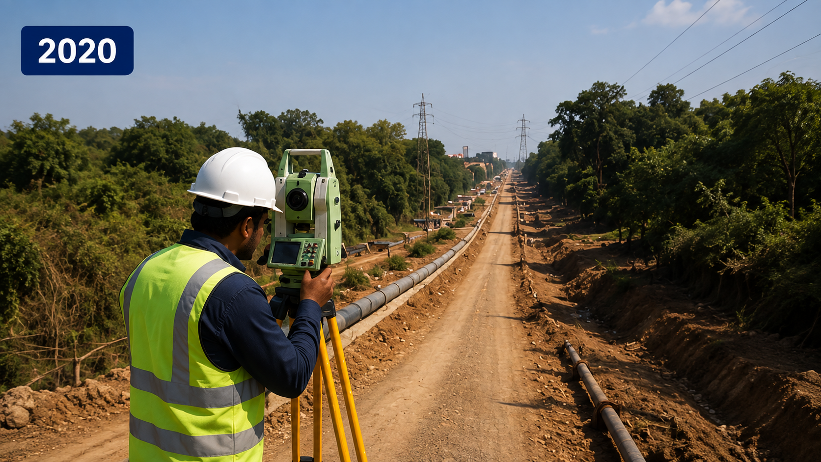 Topographic Pipeline Survey Projects 2020